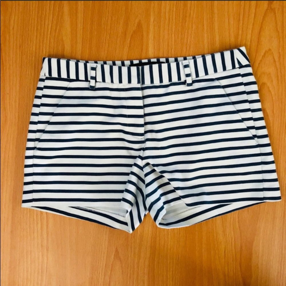 Zara striped shorts